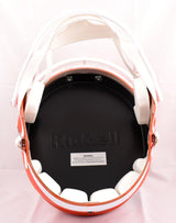 Ed Reed Autographed Miami Hurricanes F/S Amp Speed Helmet-Beckett W Hologram