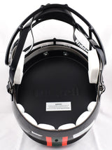 Ray Lewis Signed Miami Hurricanes F/S Black Nights Speed Helmet-Beckett W Holo