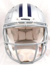 Michael Irvin Signed Cowboys F/S Speed Authentic Helmet w/3 Stats-Beckett W Holo