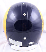 M. Faulk K. Warner D. Vermeil Signed F/S Rams Authentic Helmet w/HOF- BA W Holo