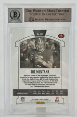 2019 Panini Legacy Red #103 Joe Montana Auto San Francisco 49ers BGS Autograph