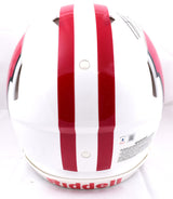 JJ Watt Autographed Wisconsin F/S Speed Authentic Helmet-Beckett W Hologram