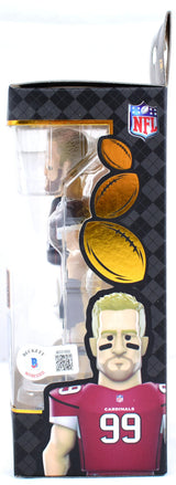 JJ Watt Autographed Arizona Cardinals Funko 5" Vinyl Gold - Beckett W Hologram