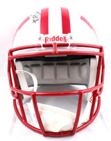 Derek TJ JJ Watt Autographed Wisconsin Badgers F/S Speed Helmet-Beckett W Holo