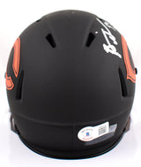 Brian Urlacher Signed Bears Eclipse Speed Mini Helmet w/HOF - Beckett W Hologram