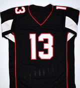 Kurt Warner Autographed Black Pro Style Jersey w/HOF - Beckett W Hologram *Black