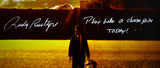 Rudy Ruettiger Sean Astin Autographed 16x20 Movie Poster Photo w/2 Ins.-BAW Holo