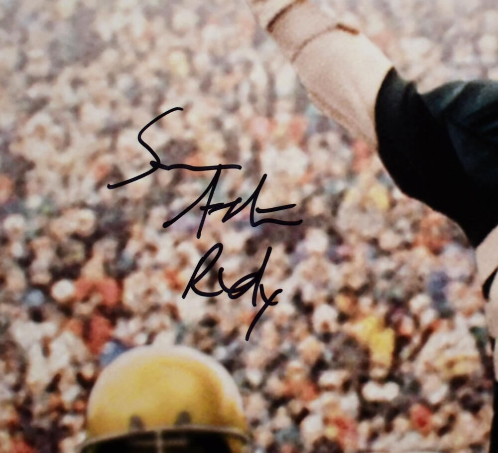 Sean Astin Autographed Rudy 16x20 Movie Poster Photo w/ Rudy- Beckett W Hologram