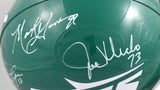 Sack Exchange Autographed New York Jets F/S Authentic Helmet - JSA W
