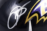 Odell Beckham Jr. Autographed Baltimore Ravens Speed Mini Helmet- Beckett W Holo