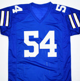 Randy White Autographed Blue Pro Style Jersey w/HOF- Beckett W Hologram *Black