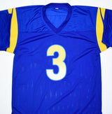 Cam Akers Autographed Blue Pro Style Jersey-Beckett W Hologram *Black