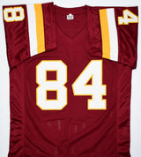 Gary Clark Autographed Maroon Pro Style Jersey w/ 2x SB Champs-Beckett W Holo
