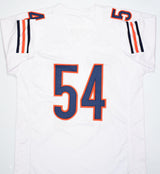 Brian Urlacher Autographed White Pro Style Jersey w/ HOF- Beckett W Hologram