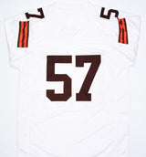 Clay Matthews Autographed White Pro Style Jersey - Prova *Silver