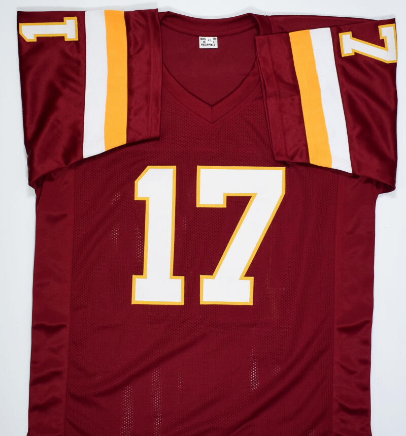 Doug Williams Autographed Maroon Pro Style Jersey w/SB MVP- Beckett W Hologram