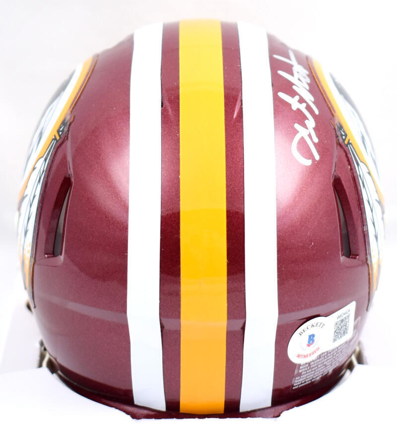 Art Monk Autographed Washington Speed Mini Helmet w/HOF- Beckett W Hologram