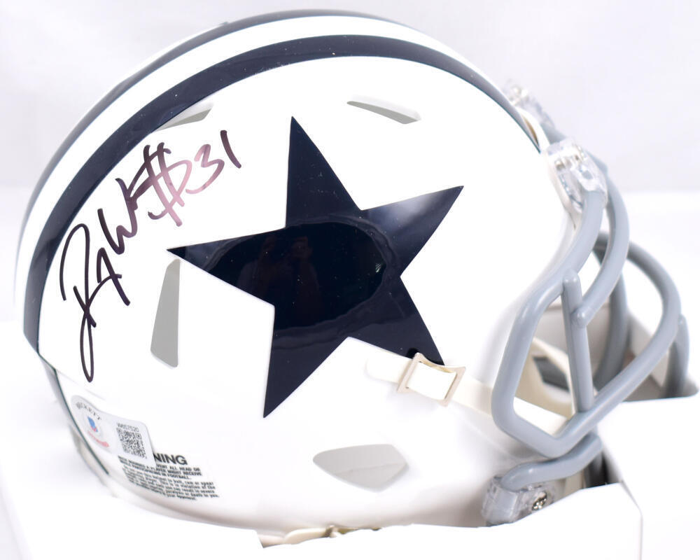 Roy Williams Autographed Dallas Cowboys 60-63 Speed Mini Helmet-Beckett W Holo