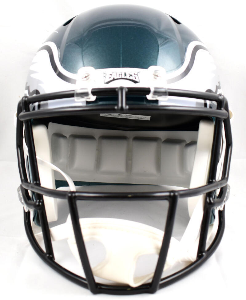 D'Andre Swift Autographed Philadelphia Eagles F/S Speed Helmet-Beckett W Holo