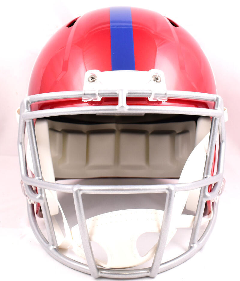 Jalin Hyatt Autographed New York Giants F/S Flash Speed Helmet- Beckett W Holo