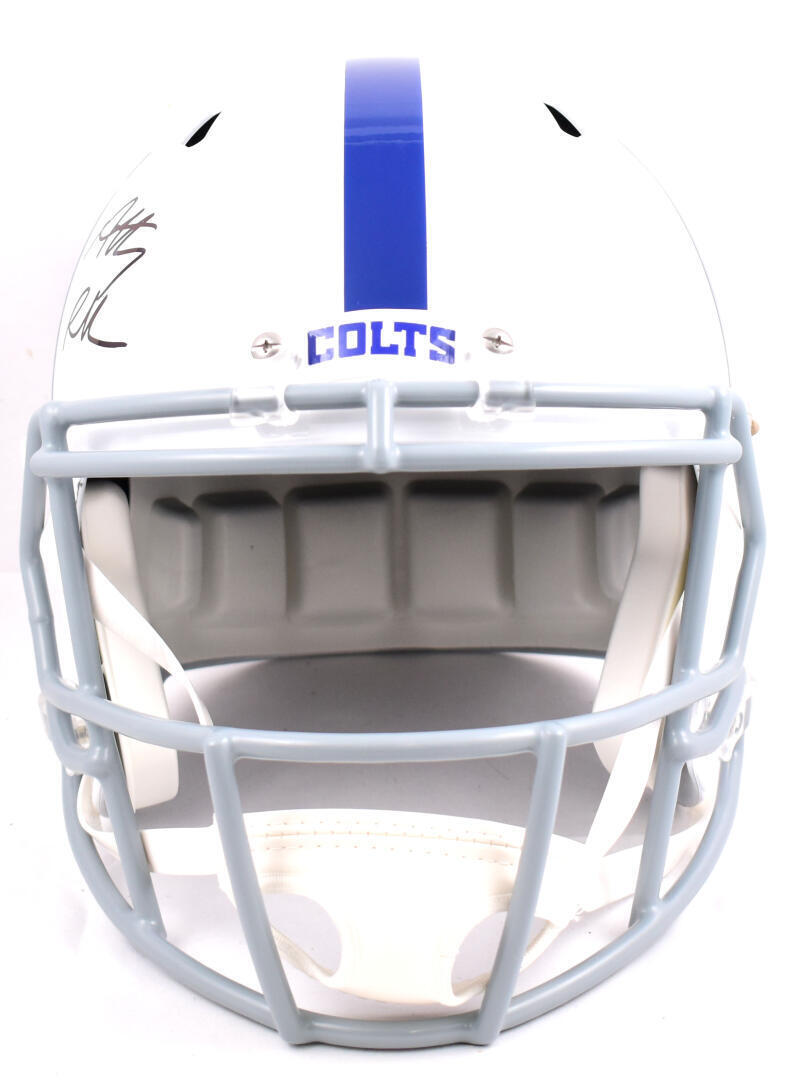 Anthony Richardson Autographed Indianapolis Colts F/S Speed Helmet - Fanatics