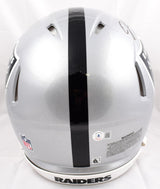 Josh Jacobs Autographed Raiders F/S Speed Authentic Helmet #8- Beckett W Holo