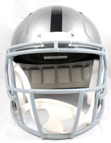 Josh Jacobs Autographed Raiders F/S Flash Speed Helmet #8- Beckett W Hologram