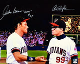 Charlie Sheen/Corbin Bernsen Signed Major League 16x20 Photo- Beckett W / JSA