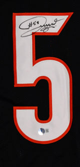 Joseph Ossai Autographed Black Pro Style Jersey-Beckett W Hologram *Black *5