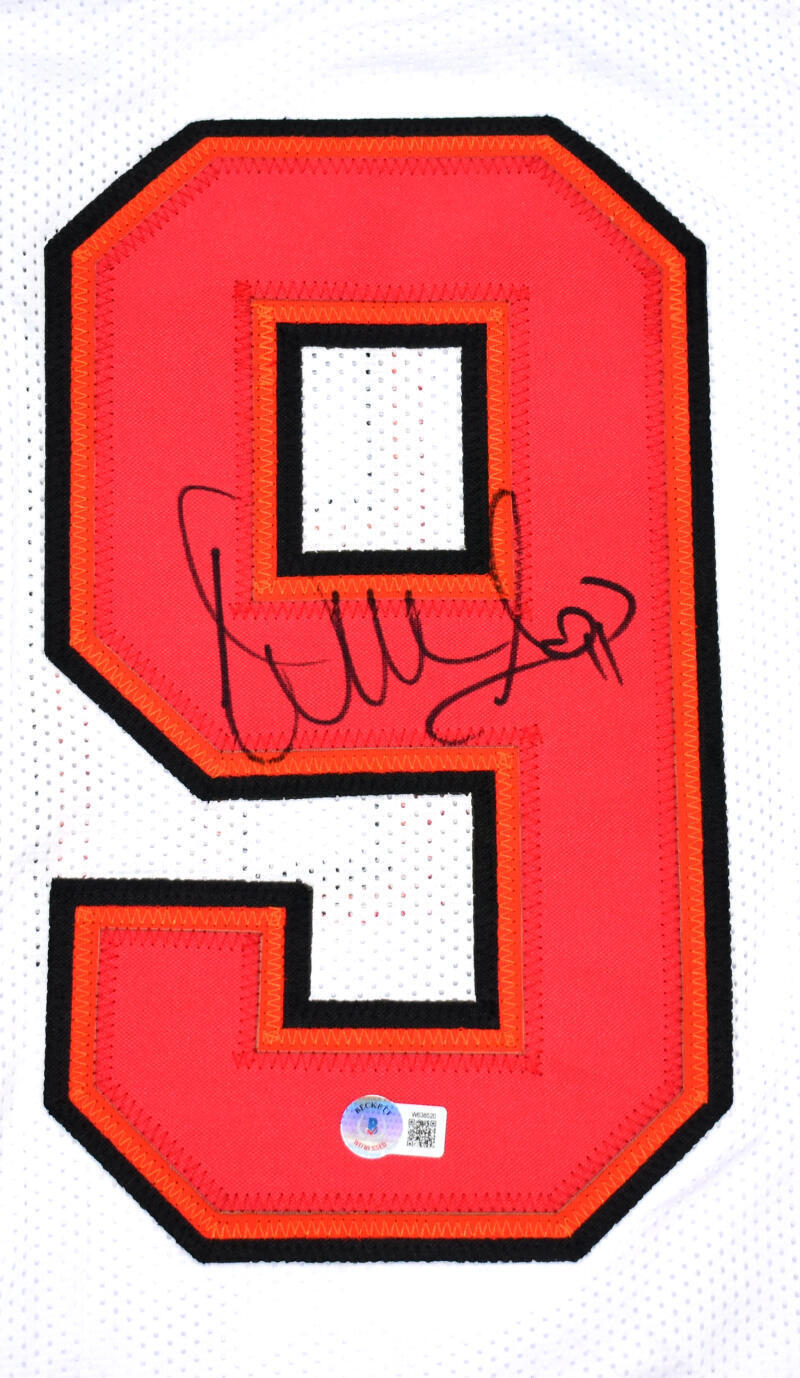 Warren Sapp Autographed White Pro Style Jersey - Beckett W Hologram *Black