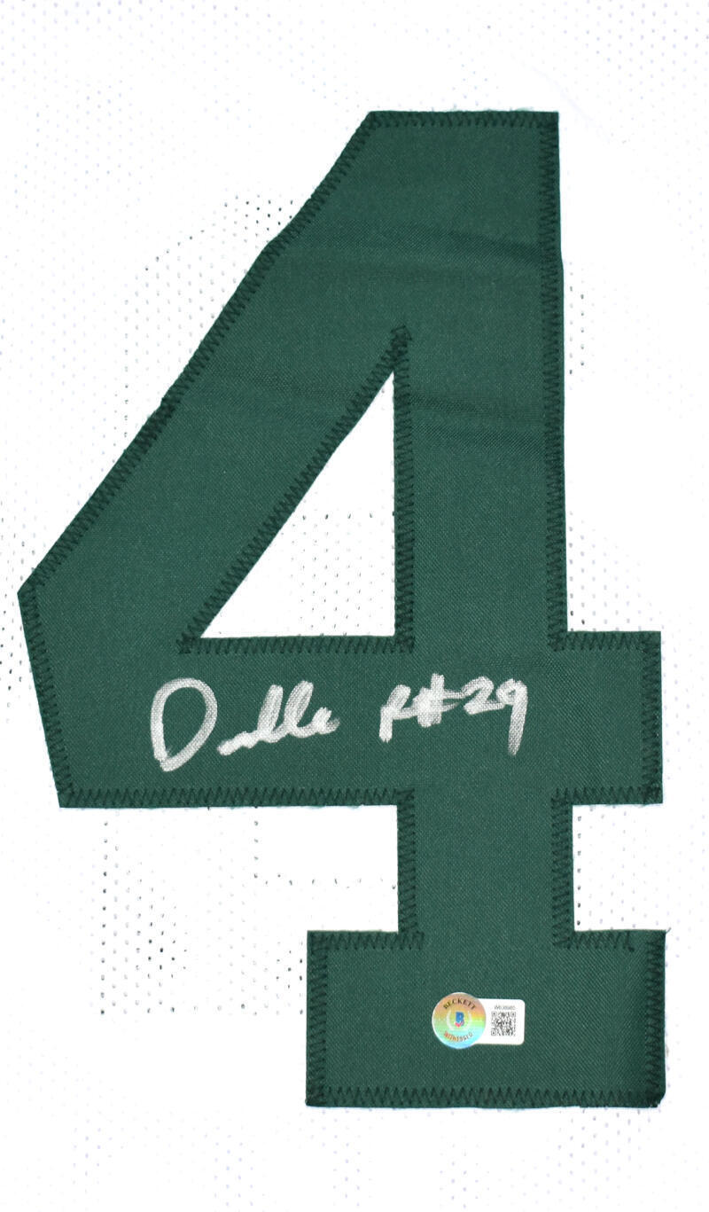 Darrelle Revis Autographed White Pro Style Jersey - Beckett W Hologram *Silver