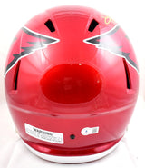 Kurt Warner Signed Cardinals F/S Flash Speed Helmet- Beckett W Hologram *Yellow