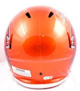 Ronde Barber Signed Tampa Bay Buccaneers F/S Flash Speed Helmet- Beckett W Holo