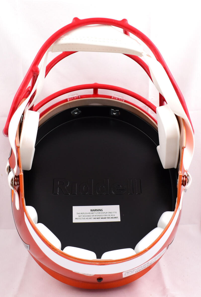 Ronde Barber Signed Tampa Bay Buccaneers F/S Flash Speed Helmet- Beckett W Holo