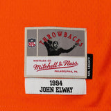 John Elway Signed Broncos Mitchell & Ness Orange 1994 Legacy Jersey- Beckett W