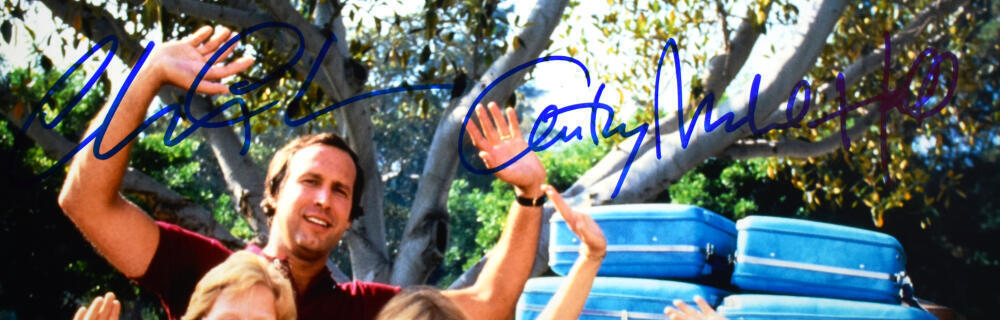 Chase Anthony M. Hall Barron Angelo Autographed 11X14 Vacation Photo #2-Beckett