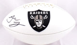 Jakobi Meyers Autographed Las Vegas Raiders Logo Football - Beckett W Hologram