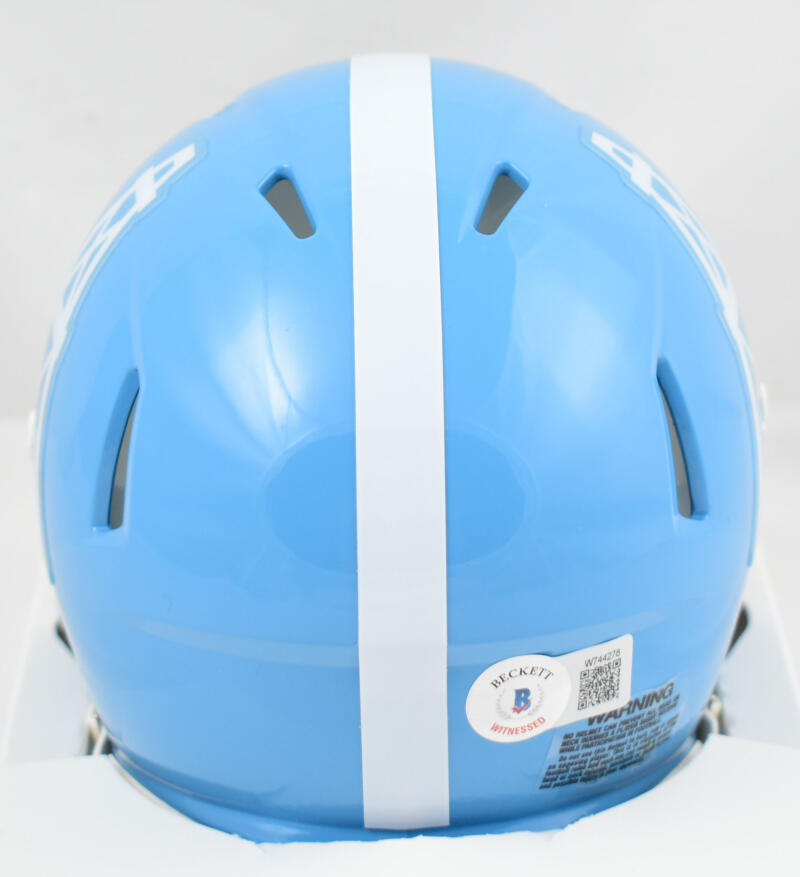 Earl Campbell Signed Houston Oilers 60-62 Speed Mini Helmet - Beckett W Hologram