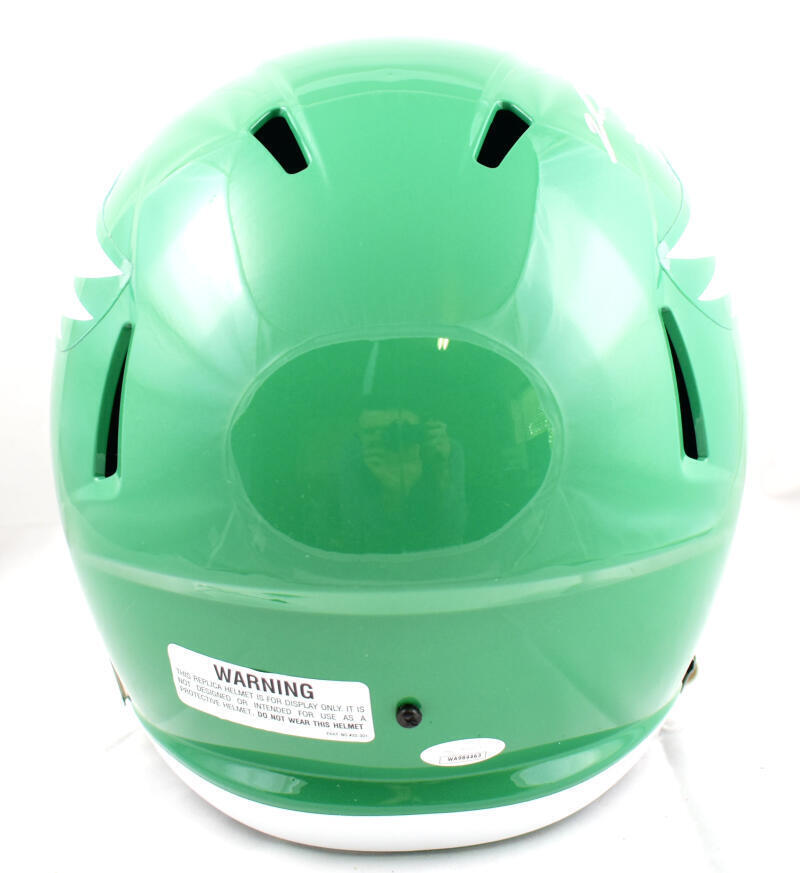 Jalen Carter Autographed Philadelphia Eagles F/S Alt 2023 Speed Helmet- JSA W