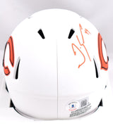 Tremaine Edmunds Signed Chicago Bears Lunar Speed Mini Helmet-Beckett W Hologram