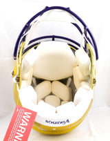 Randy Moss Autographed Vikings F/S Flash Speed Authentic Helmet - Beckett W Holo