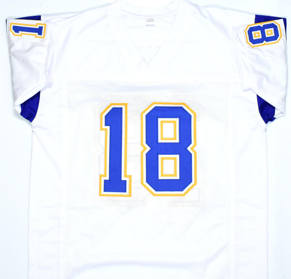 Charlie Joiner Autographed White Pro Style Jersey w/HOF- Beckett W Hologram