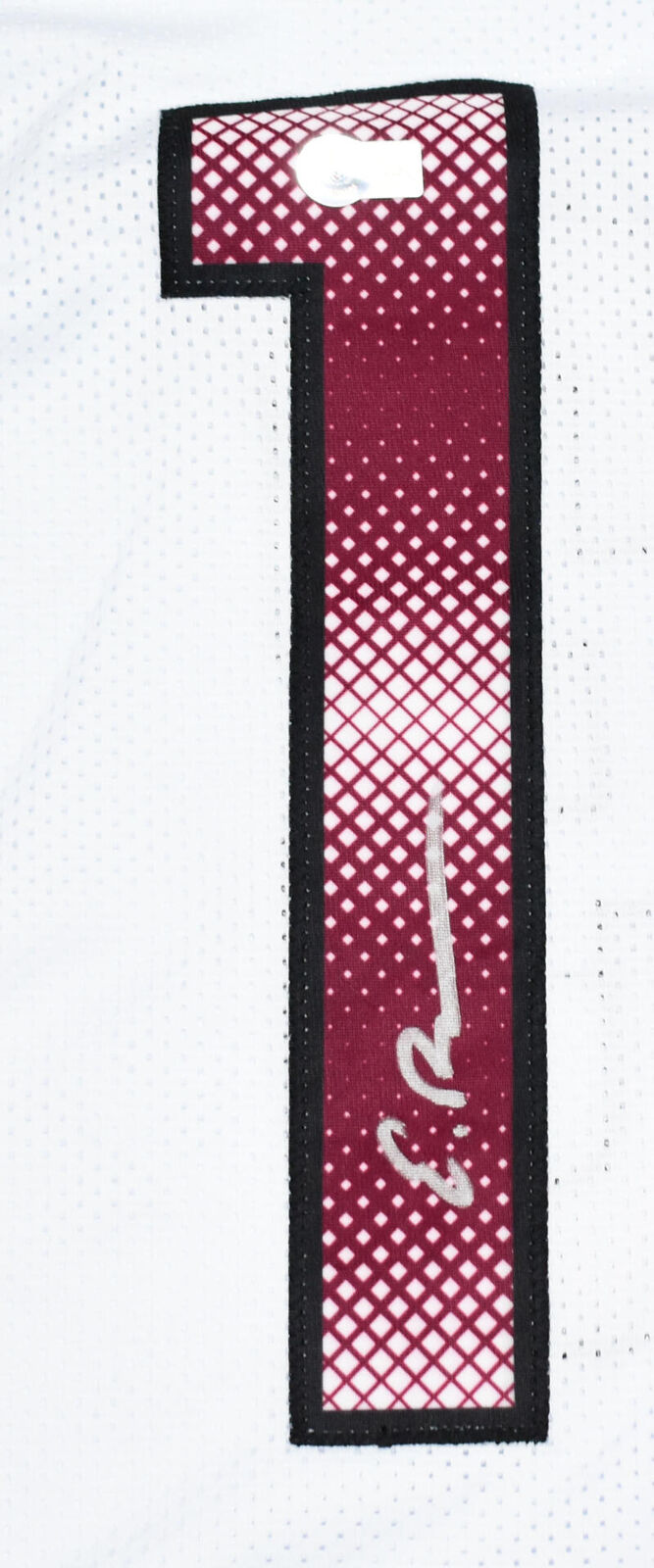 Emmanuel Forbes Jr. Autographed White Pro Style Jersey-Beckett W Hologram