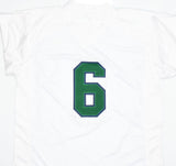 Jerome Bettis Autographed White College Style Jersey - Beckett W Hologram