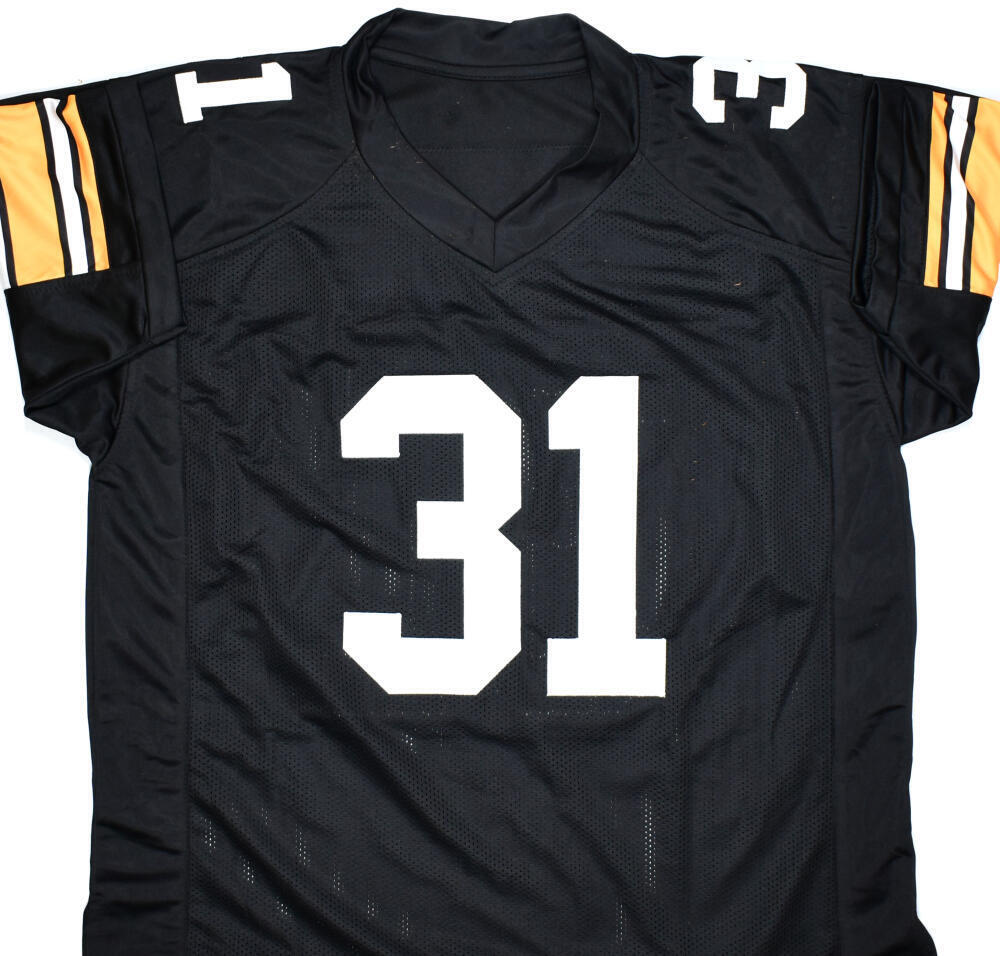 Donnie Shell Autographed Black Pro Style Jersey w/HOF-Beckett W Hologram *Black
