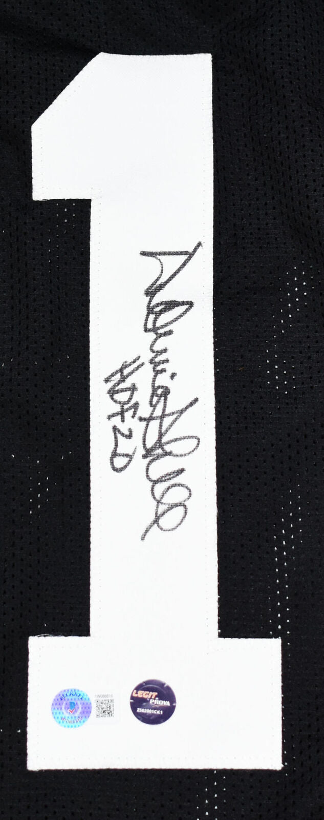 Donnie Shell Autographed Black Pro Style Jersey w/HOF-Beckett W Hologram *Black