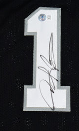 Dennis Rodman Autographed Black Jersey - Beckett W Hologram *Black