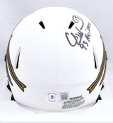 Charlie Ward Signed Florida State Lunar Speed Mini Helmet w/93 Heisman-Beckett W