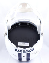 Roger Staubach Tony Dorsett Signed Cowboys F/S Alt 2022 Speed Helmet- Beckett W