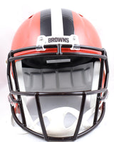 Ozzie Newsome Autographed Browns F/S Speed Helmet w/HOF - Beckett W Hologram